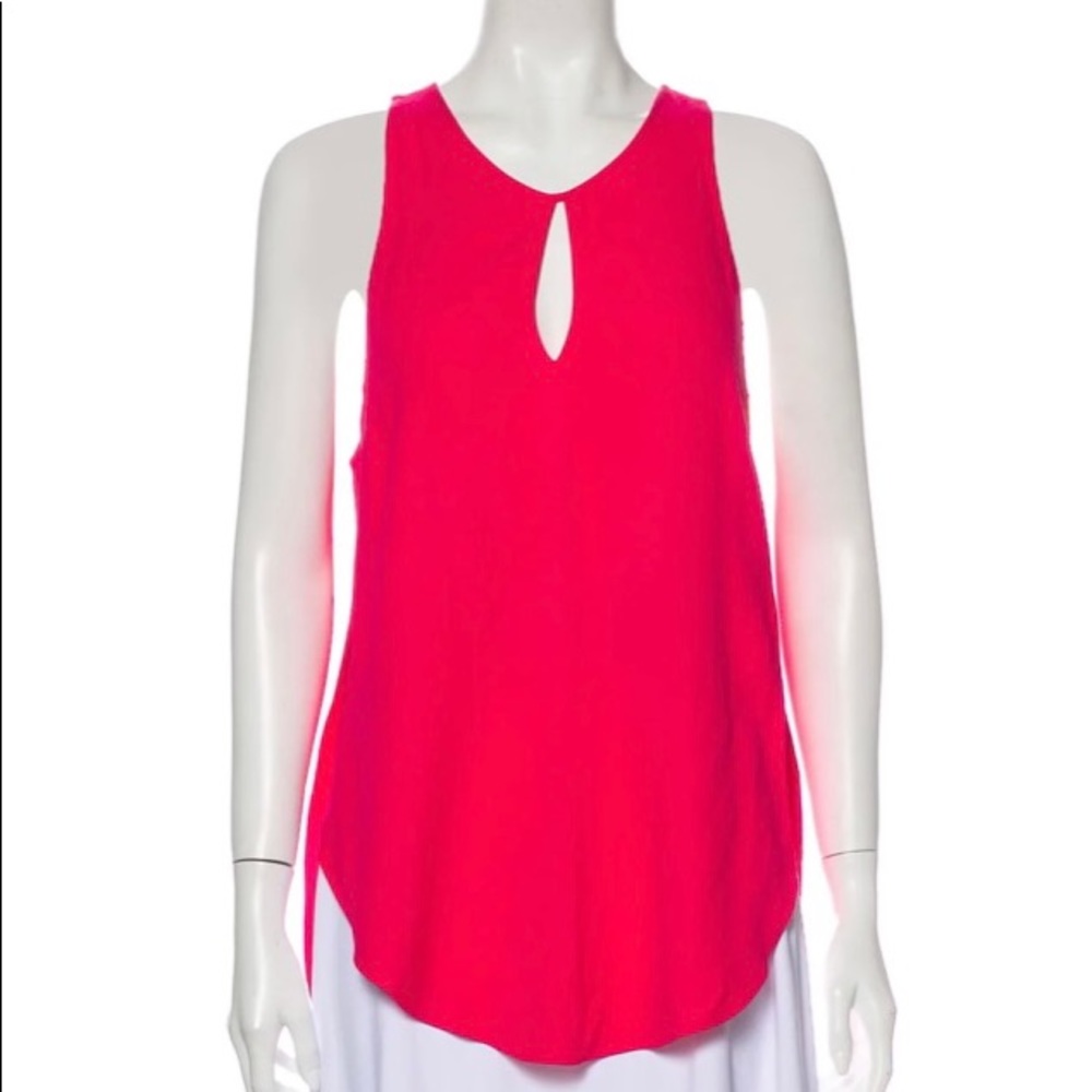 Phillip Lim 3.1 bright pink tunic tank